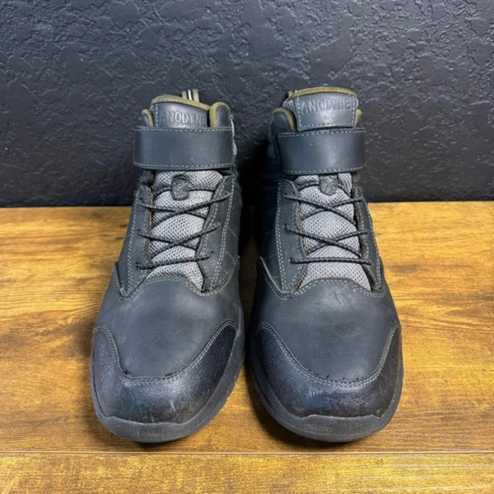 Anodyne No. 56 M056-11-W-100 Black Leather Trail Walking‎ Boot Mens 10W Wide